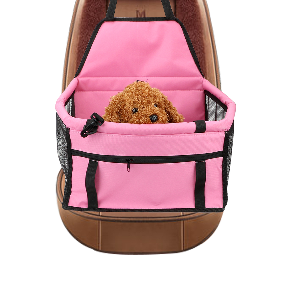 Niceyard folding hængekøje kæledyrs taske anti-slip sikkerhed hund kurv til katte hunde transporterer rejse hund bil sæde dækning