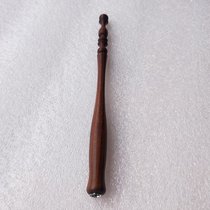 English Wood Carving Calligraphy Straight Dip Pen Holder Body Italy Gothic Dip Pen