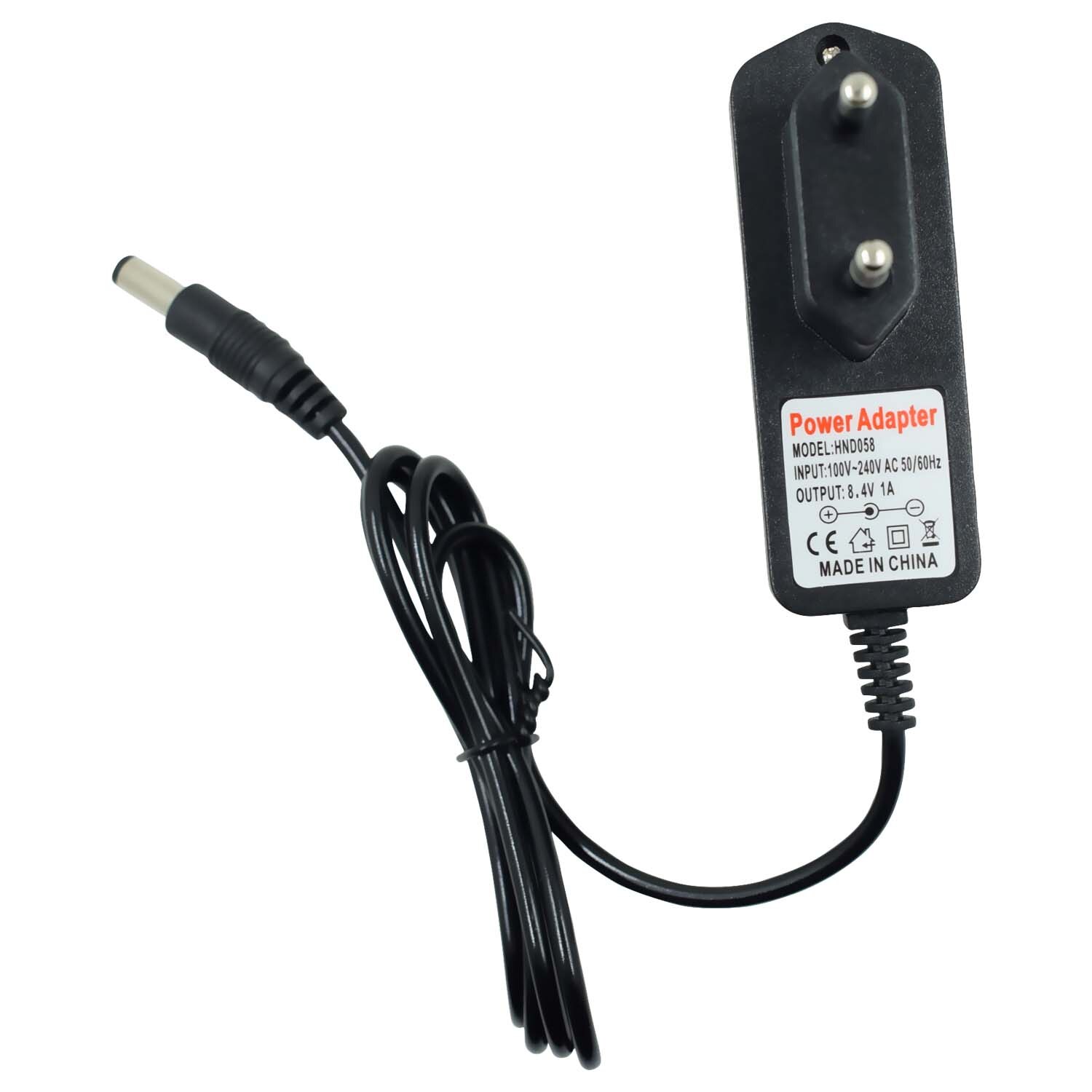 5.5Mm Fiets Light Charger Dc Uk/Us/Au/Eu 8.4V 1A Muur Ac Charger Voor oplaadbare Batterij Koplamp Zaklamp