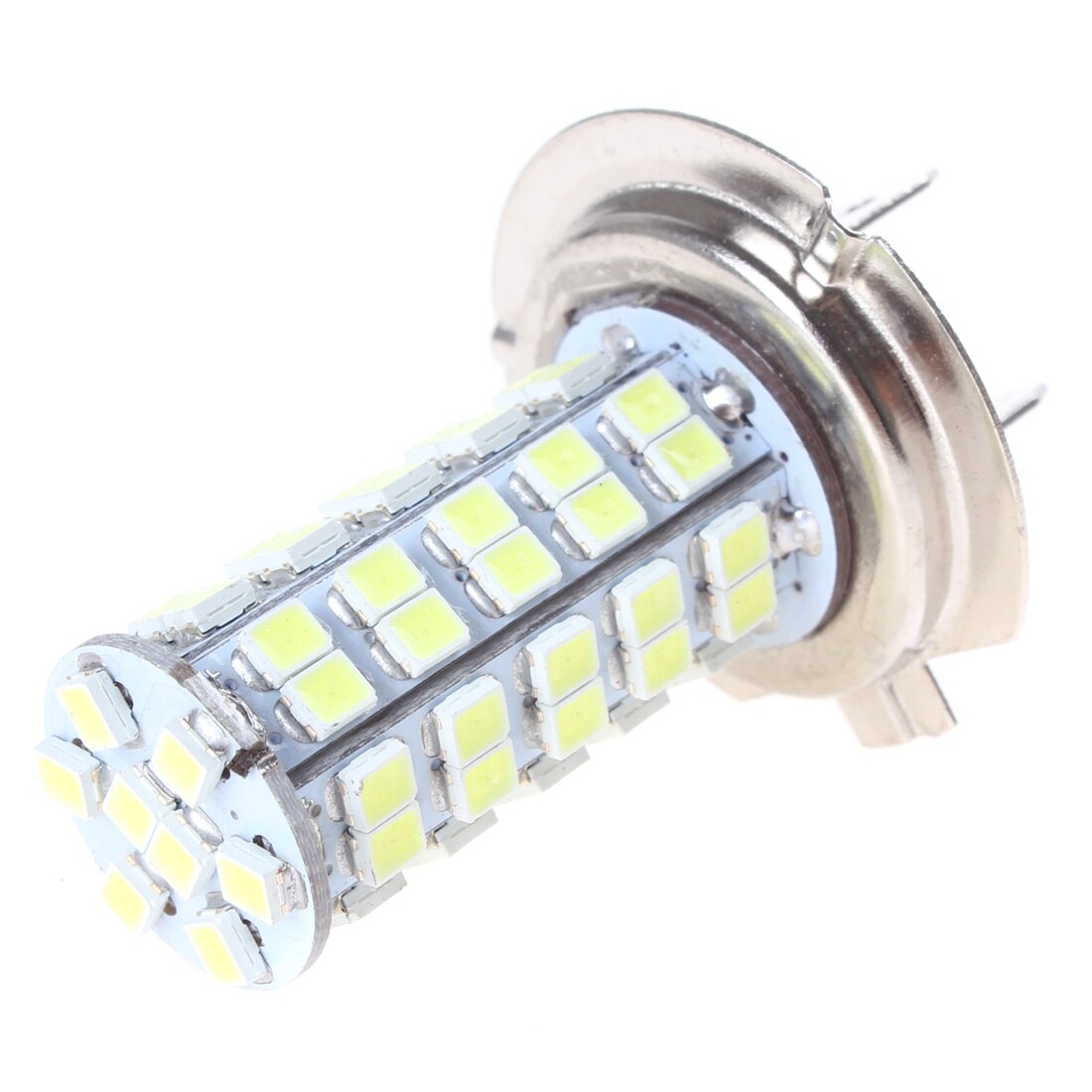 2 kpl  h7 led auton sumuvaloa 68 smd led xenon automaattisumuvalon valkoisilla polttimoilla