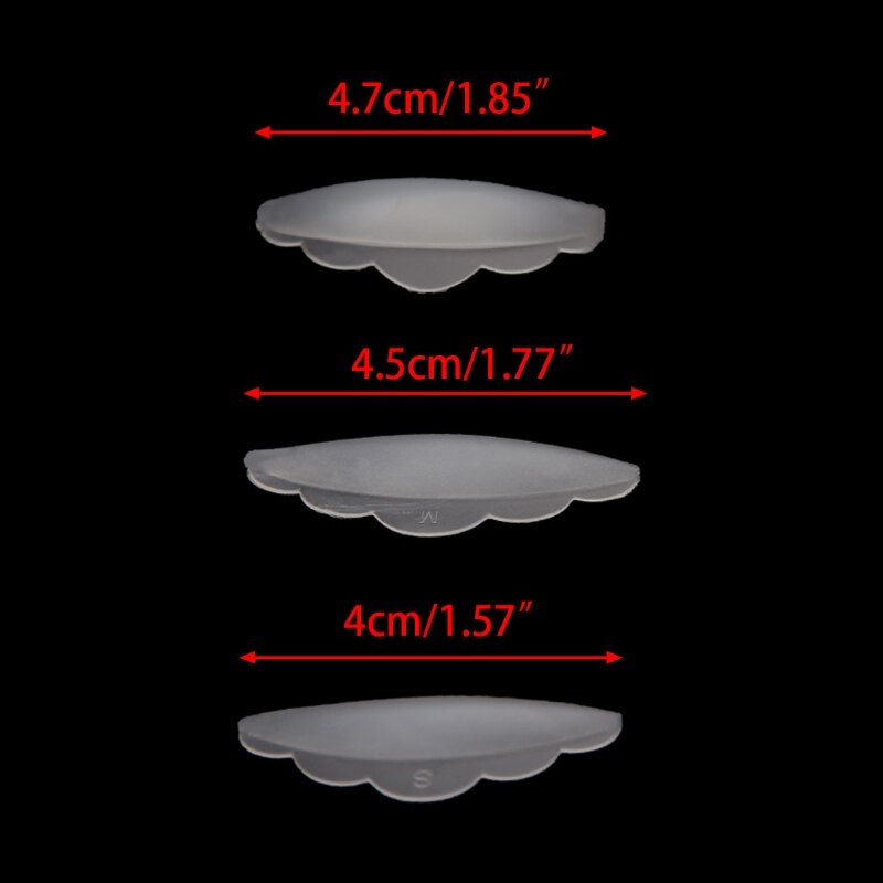 1 set /6 stuks wimperlifting liftende krullers krul siliconen wimperverlengingsschildjes pads en