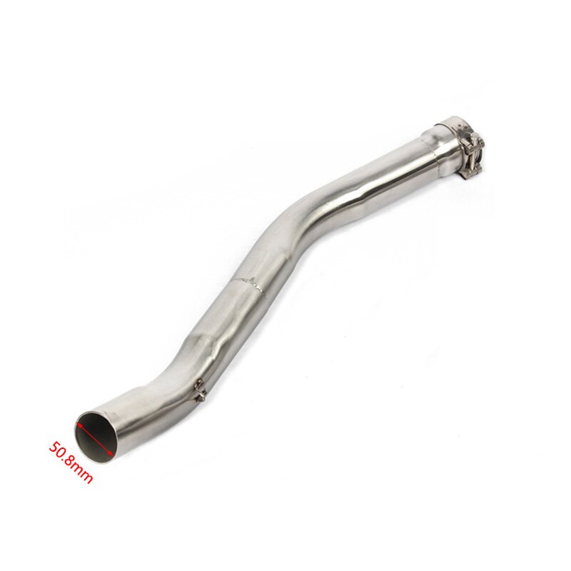 Voor Kawasaki Zx 14R ZX14R ZZR1400 2006 Volledige Systeem Slip Motorfiets Uitlaatpijp 51 Mm Rvs Motorfiets uitlaat