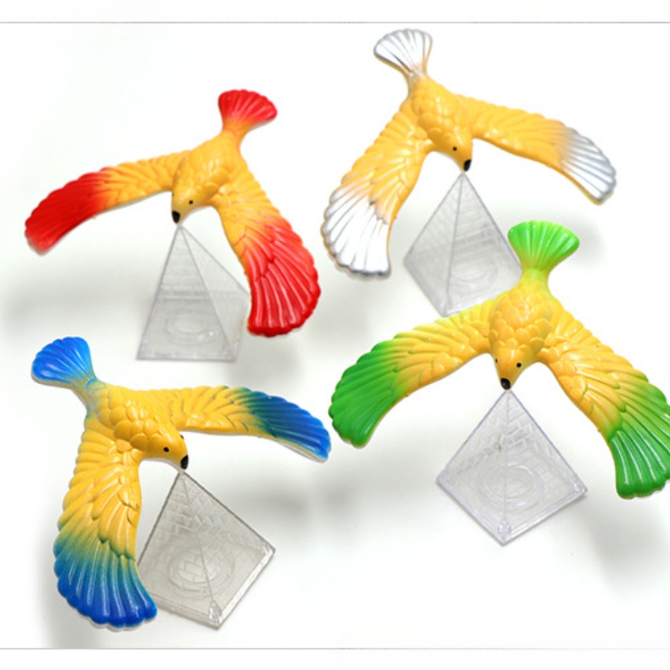 1 stuks creatieve balans vogel balans adelaar kinderen volwassen kleine klassieke puzzel zwaartekracht vogel woonaccessoires