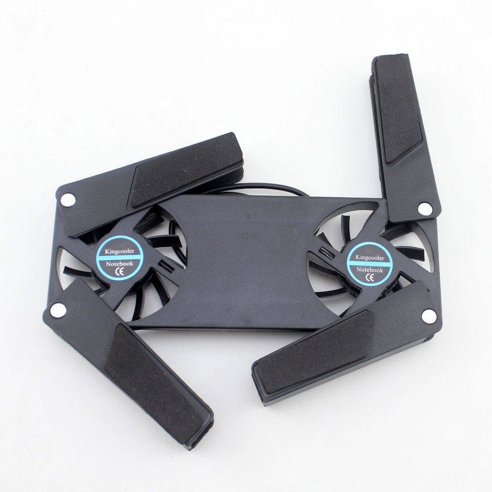 Rotatable USB Fan Cooling Pad 2 Fans Notebook Cooler Computer Laptop Stand USB Fan For 10-17" PC Laptop PC Computer