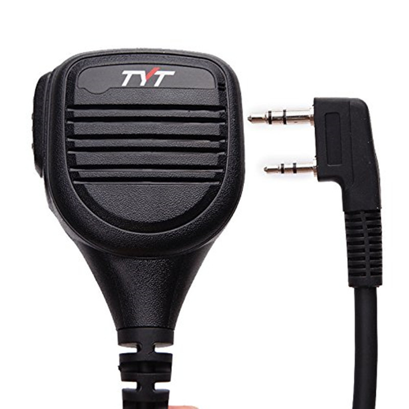 TYT Rainproof Shoulder Speaker Microphone Remote IP54 for TYT MD-380 MD-390 TH-UV8000E BaoFeng, AnyTone Walkie Talkie