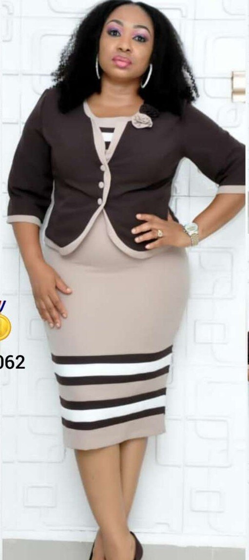 2XL-6XL Plus Größe Afrikanische Kleider Für Frauen Frühling Herbst Elegent Stil Afrikanische Frauen Polyester Midi- Kleid: Braun / 4XL