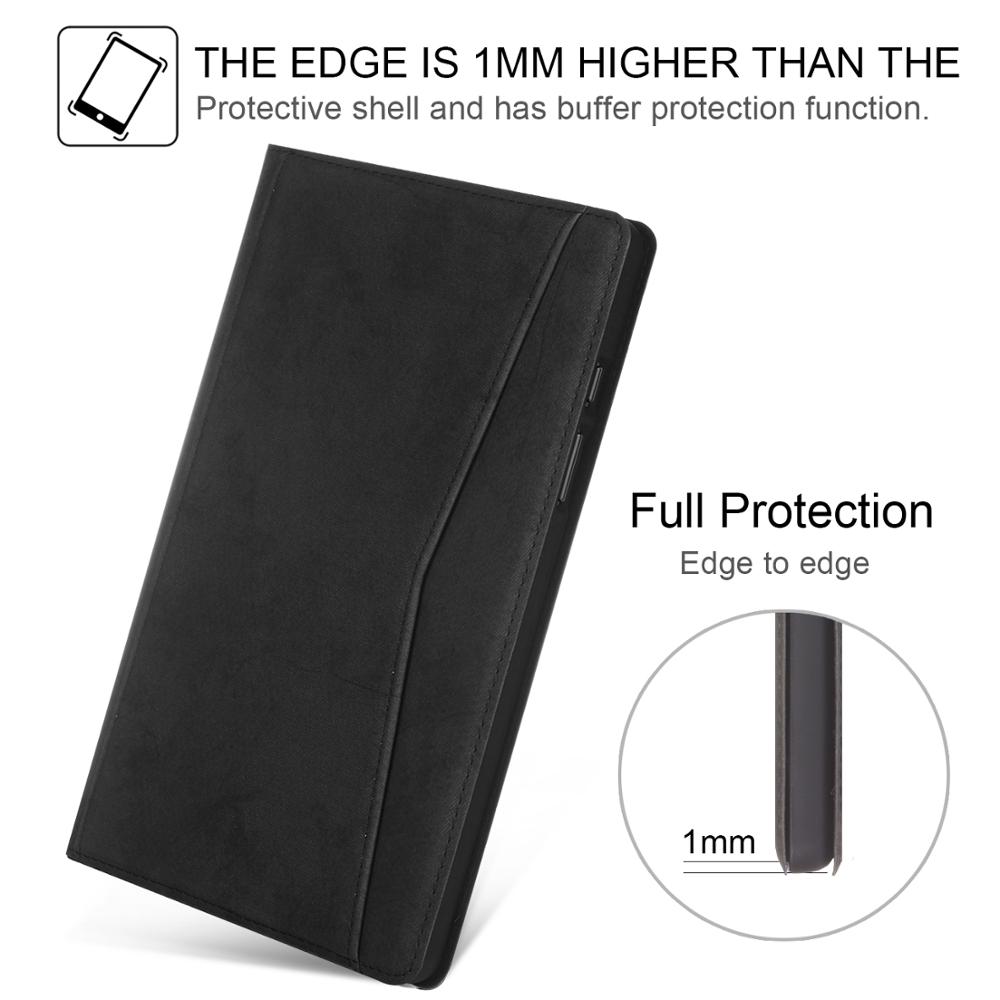 Blødt bagcover til samsung galaxy tab  a7 10.4 etui, multi betragtningsvinkel stativ cover til galaxy tab  a7 10.4 sm-t500/505/507