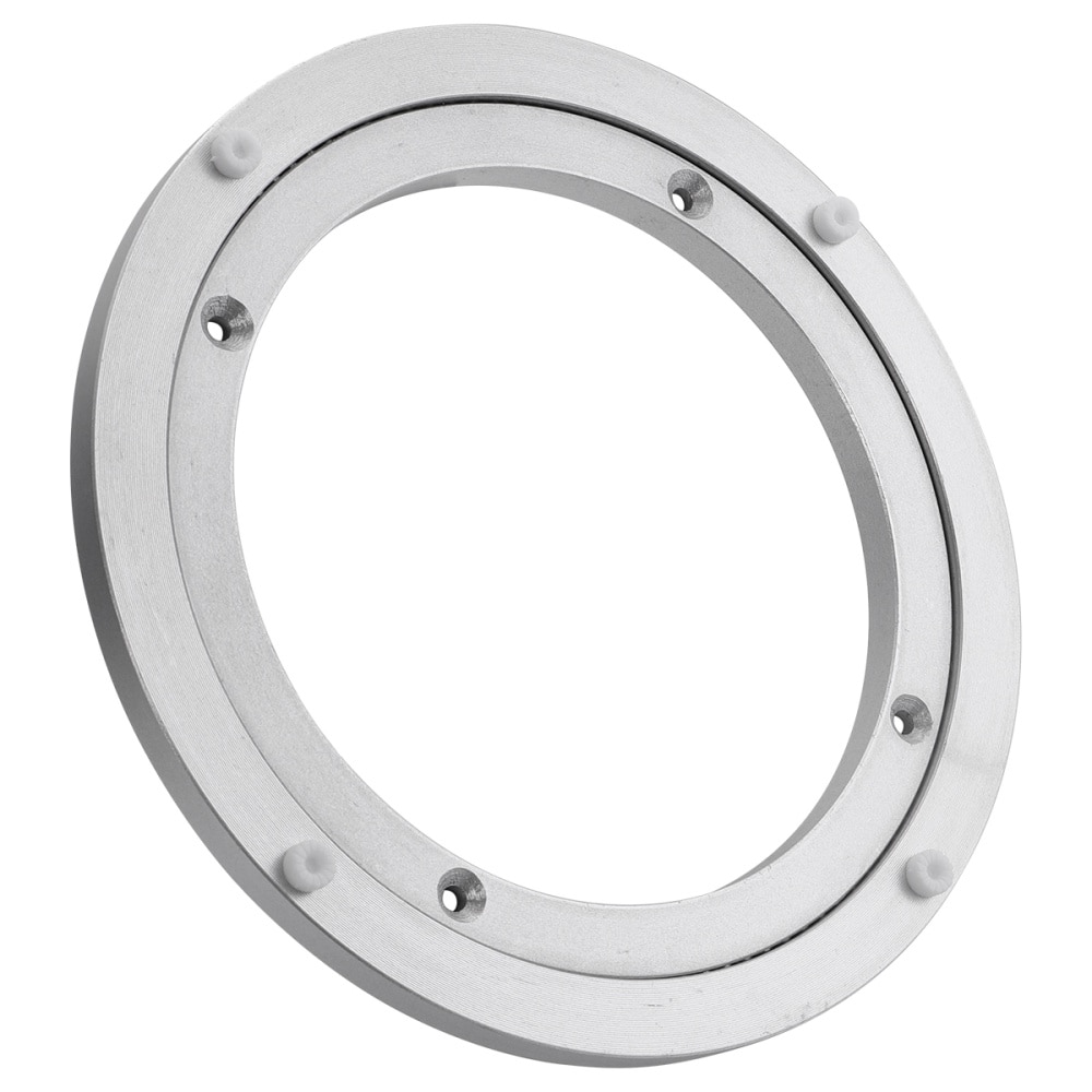 1pc dreieskivelager fint aluminiumslegering roterende svingbar dreieskiveplate roterende base roterende lager