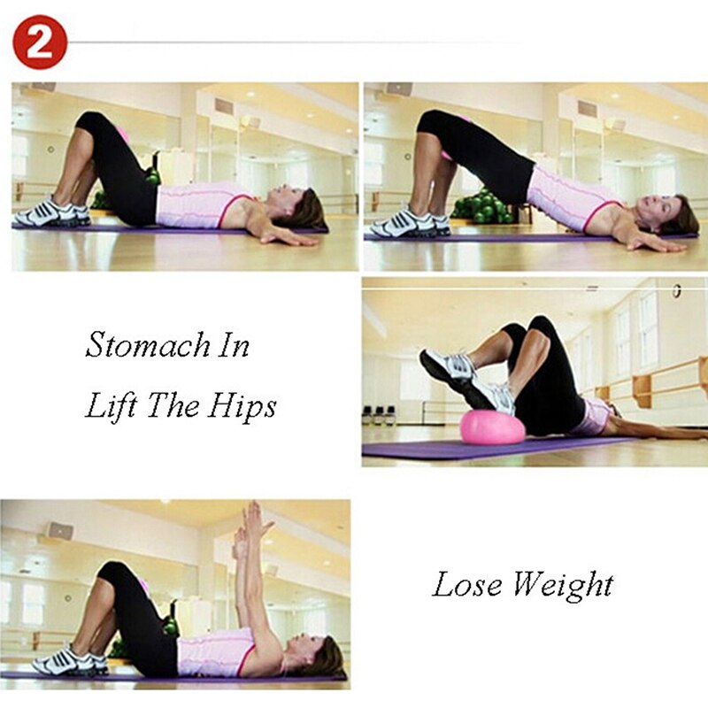 Mini Yoga Ball Physical Fitness Ball For Fitness Appliance Exercise Balance Ball Home Trainer Balance Pods GYM YoGa Pilates 25cm