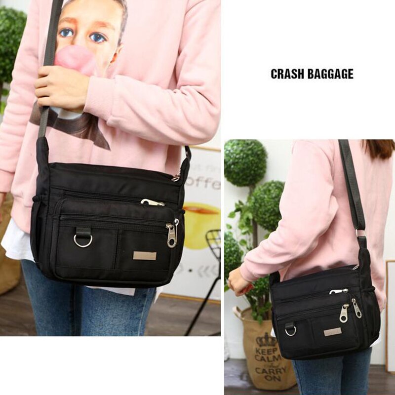 Casual Bolsos Sac A Main Vrouwen Messenger Bag Waterdichte Oxford Doek Schoudertas Grote Capaciteit Moeder Handtassen Tote Crossbody