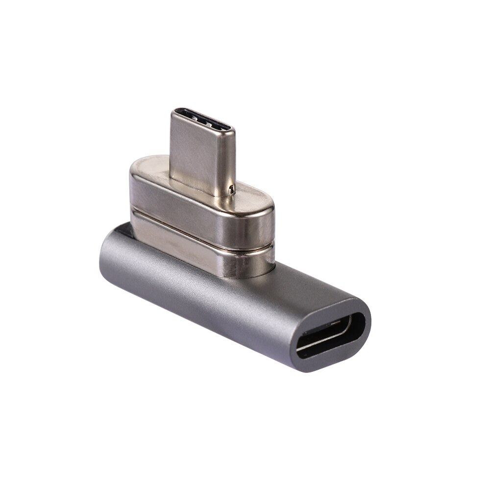 20 Stifte Magnetische USB C Adapter Typ C Stecker PD 100W schnell aufladen Für MacBook Profi Pixel samsung S10 Huawei: L Form Kopf