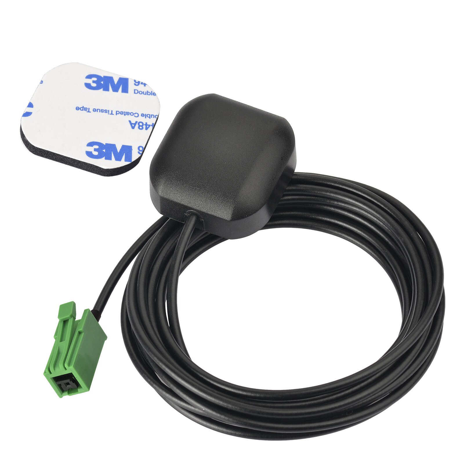 Eightwood aktywna antena GPS magnetyczna + mocowanie samoprzylepne GT5-1S SMA Fakra Z dla Toyota Camry ostry Kenwood alpejska nawigacja: AVIC zielony