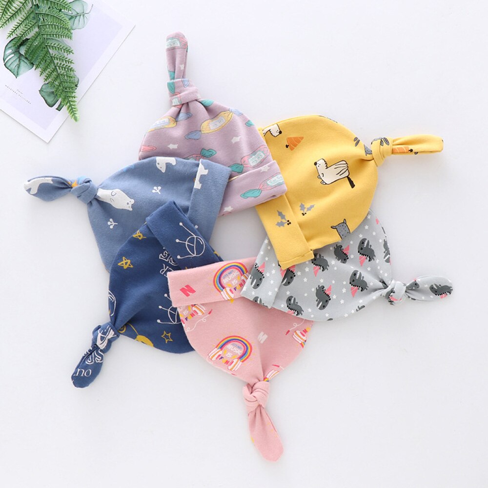 100% Cotton Baby Hat Newborn Photography Props Cap Accessories Kids Boy Girl Kinderen Muts Child Beanie Toddler Hats