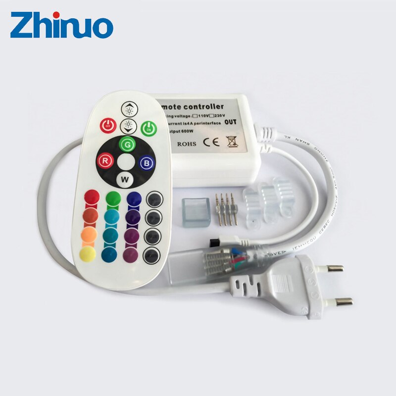 Led Rgb Ir Remote Controller AC110-260V Strip Wifi Muziek Controller Neon Light Strips Smartphone Bluetooth Grote Power Controller