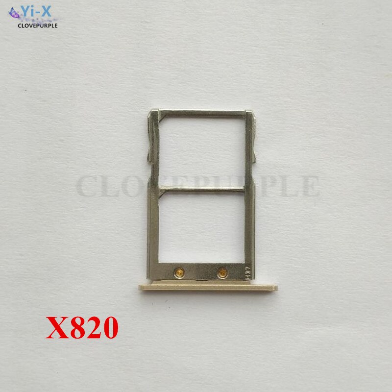 1 Uds oro/oro rosa soporte para ranura para tarjeta SIM Letv LeEco Le Max 2 X820 piezas de repuesto