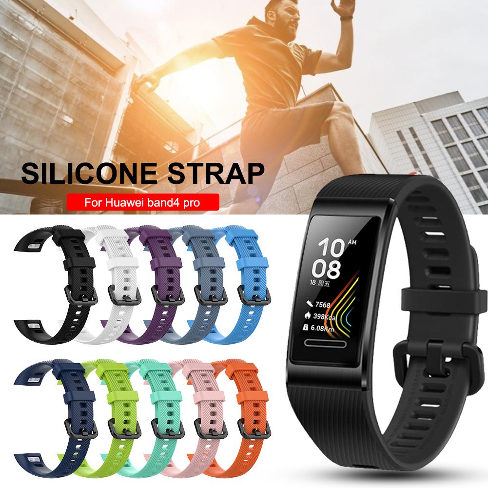 Rondaful Multi-Kleuren Band Voor Huawei Band4 Pro Silicone Pols Voor Band 4 Pro Strap Vervanging Polsband Horloge band