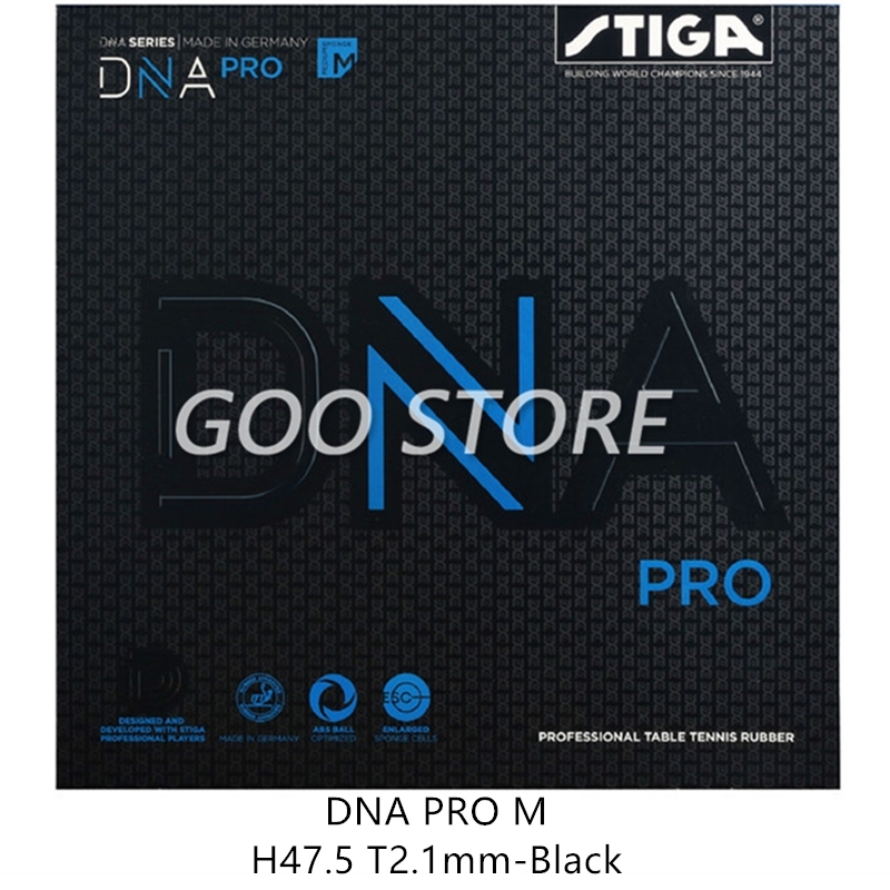STIGA DNA PRO M DNA PRO H DNA PRO S Table Tennis Rubber Pips-in Original STIGA DNA Ping Pong Sponge