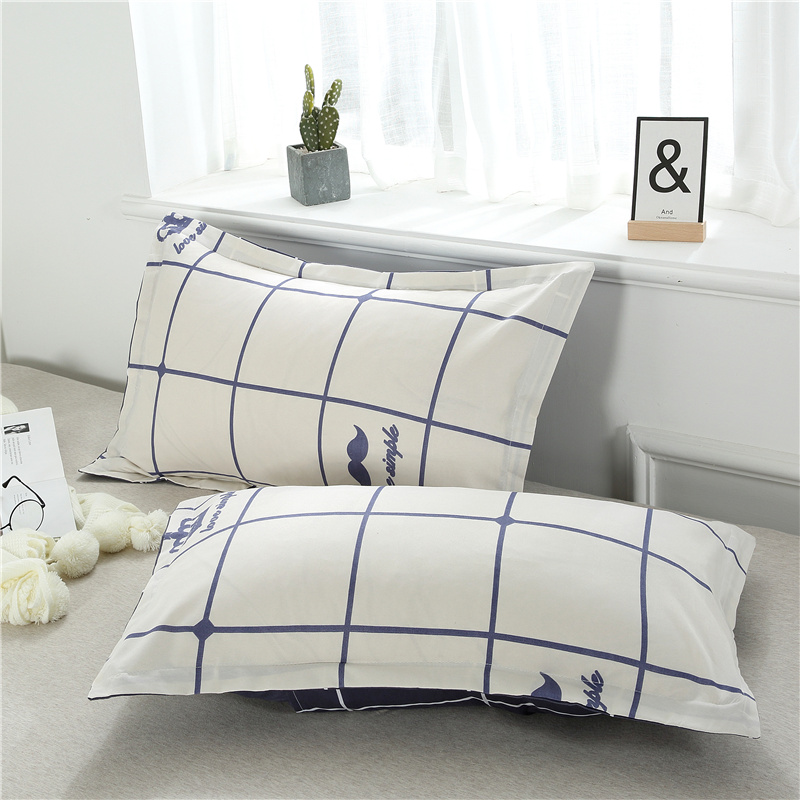 Housse de protection pour chambre à coucher | 1 pièce, 48cm * 74cm, tissu Floral de beauté, 100% Polyester, pour parure de chambre à coucher, 8, 50