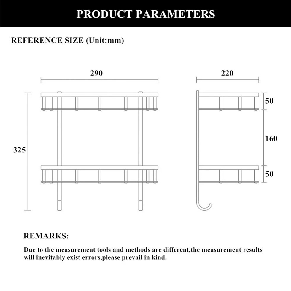 Trekant bruser hjørne badeværelse hylde opbevaring kurv holder aluminium caddy rack etagere tipi salle de bain murale douche rek