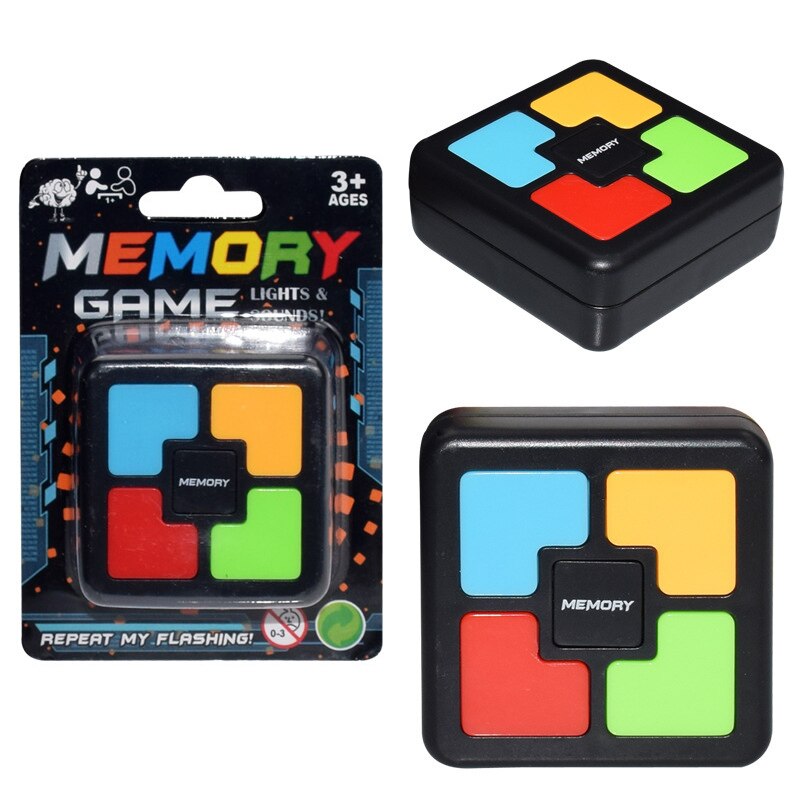 Children'S Educational Memory Game Machine LED Light And Sound Multi-Person Interactive Toy Training Hand-Brain Coordination: A