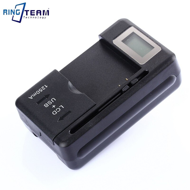 Mobile Battery Charger Universal LCD Indicator Screen USB-Port Cell Phone Chargers Battery Charging EU US UK PLUG