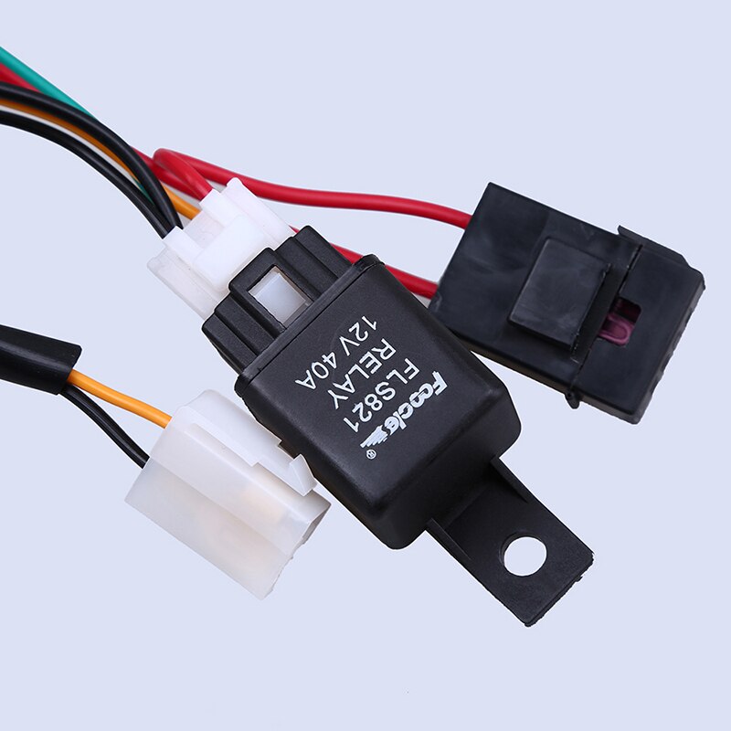 Car Universal Fog Light Wiring Harness Relay LED Driving Fog Lamp Wire Kit With OFF/ON Switch For TOYOTA