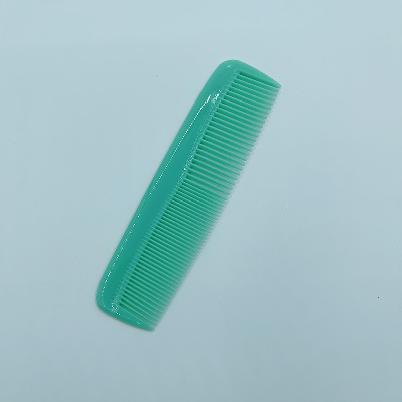Mini Double Side Hair Brush Pro Beards Comb Anti-static Hair Combs Plastic Barber Hair Comb Salon Accessories Hairs Styling Tool: green