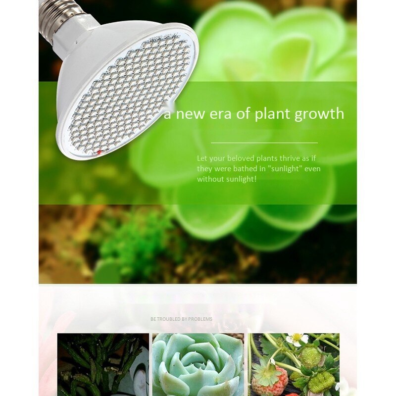 Full Spectrum LED Grow Lamp 200 LED Light for Plant Grow Light Red Blue LED for Plants Flower Growth Bulb