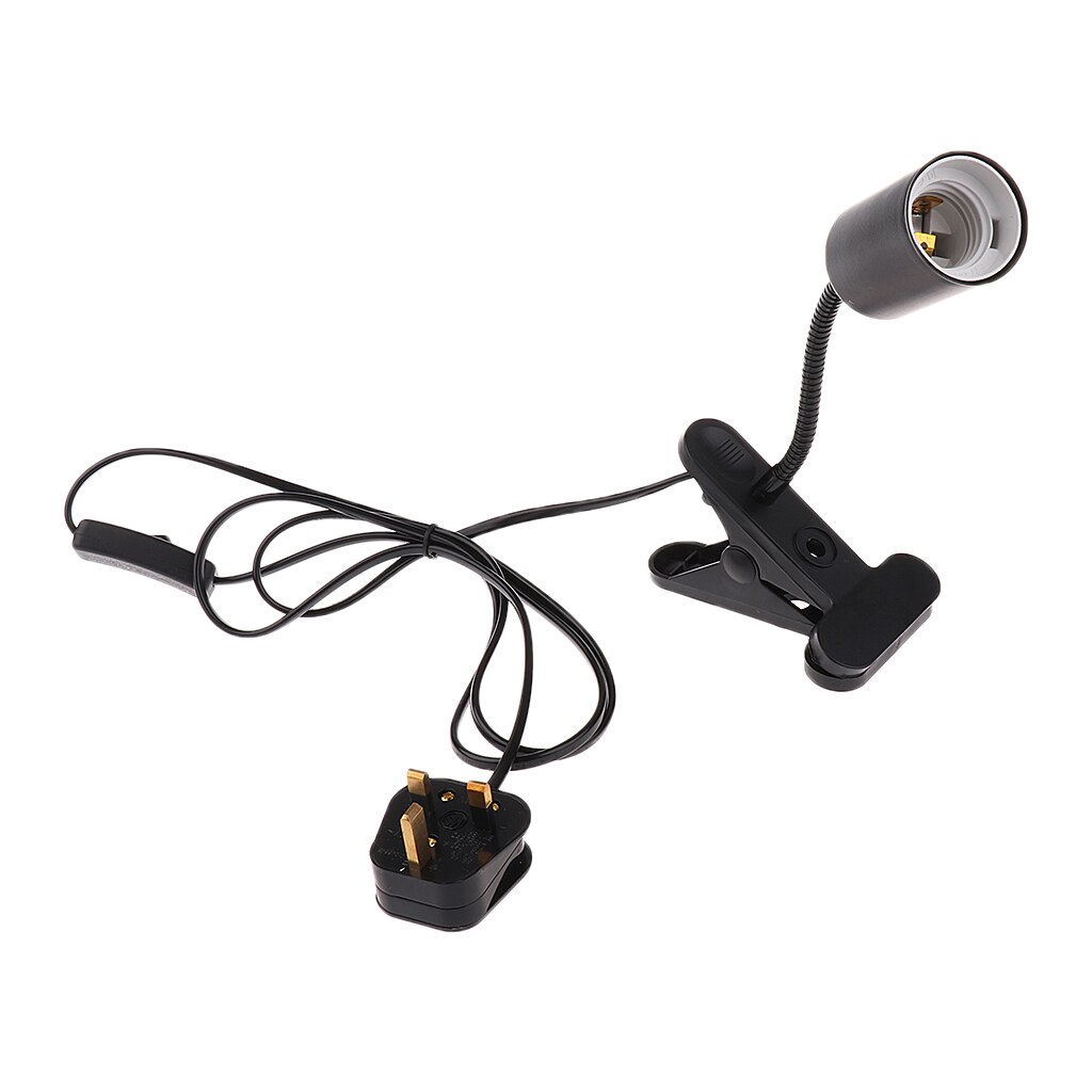 E27 Adjustable Lamp Holder with Switch for Ceramic Infrared Heat Light Bulb