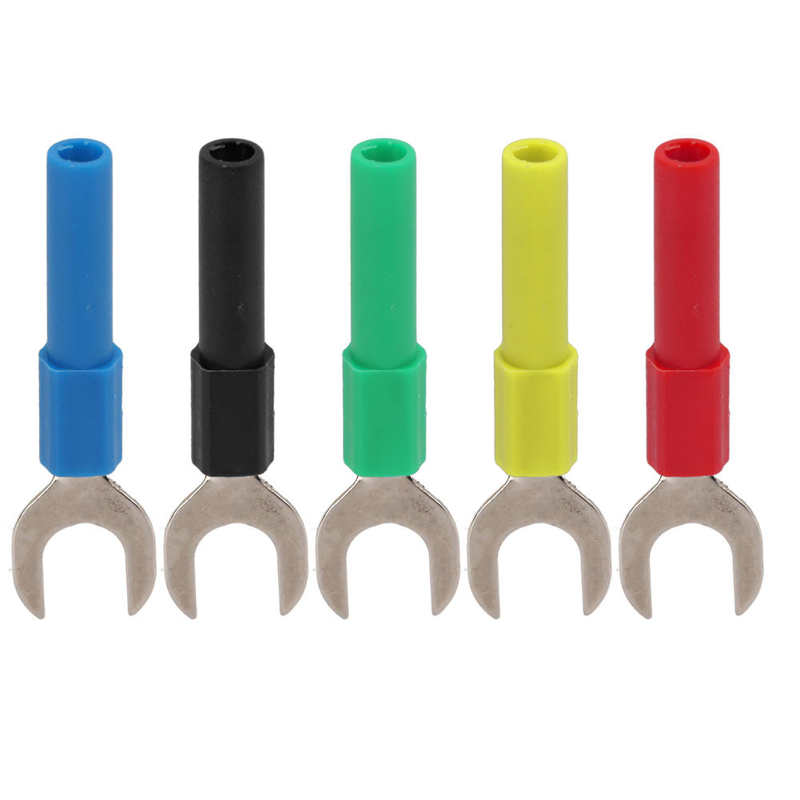 U Shape Banana Connectors U Shape Banana Plug for Multimeter