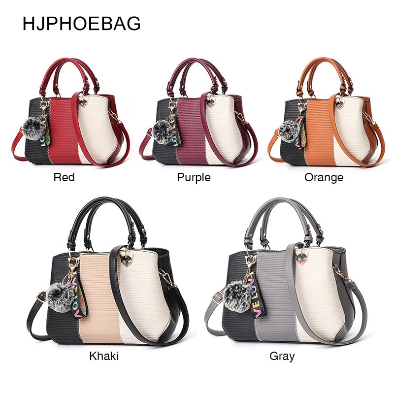 Hjphoebag Vrouwen Hairball Ornamenten Totes Handtas Party Purse Dames Messenger Crossbody Schoudertassen Vrouwen Handtassen YC314