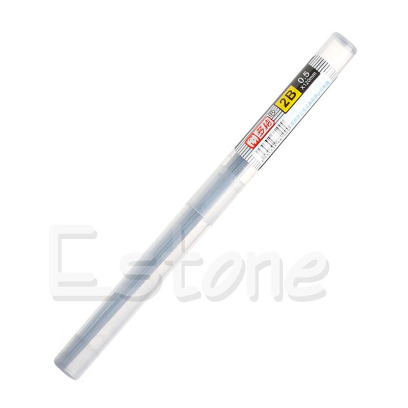 Style HB Lead a Refill Tube 0.5 mm Automatic Pencil Lead: 05mm 2B