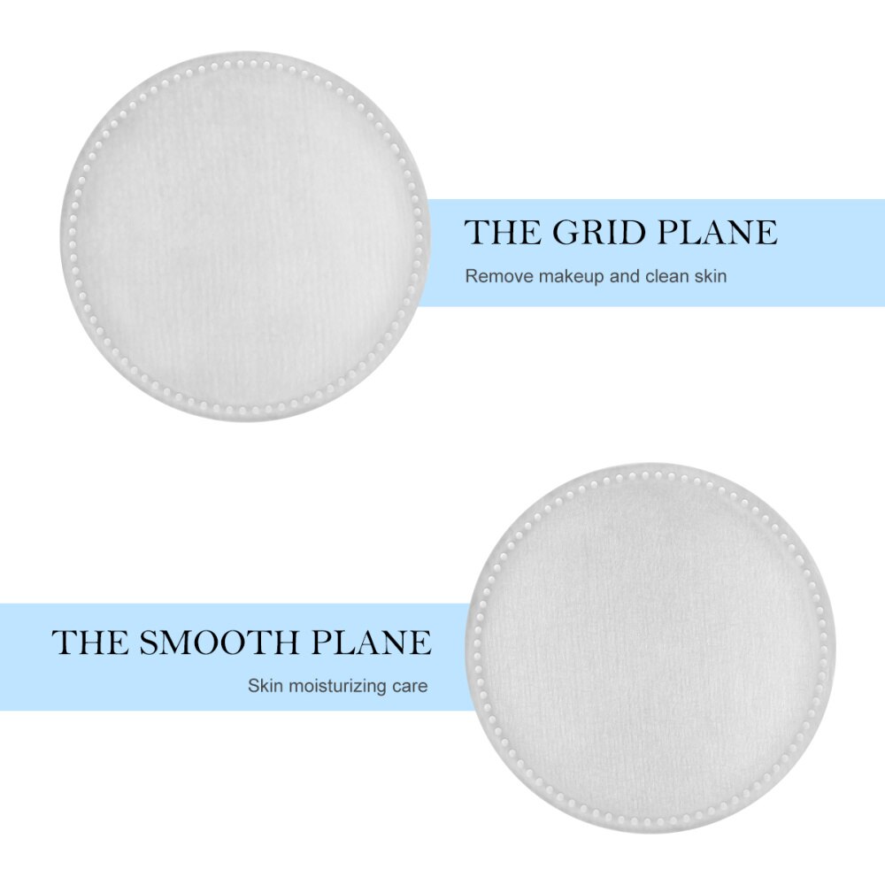 Frcolor 200 Pcs Makeup Cotton Round Pads Thickened Three Layer Facial Cotton Pads Soft Remover