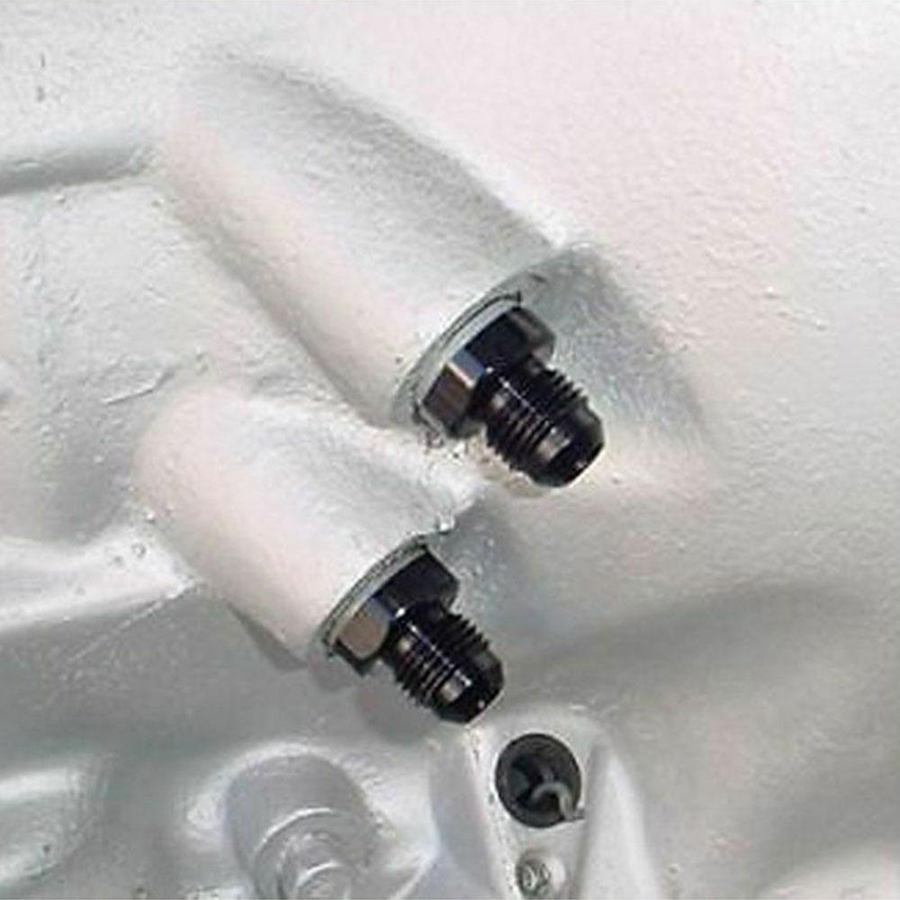 6 peças de adaptador de aceitador de caca de cambios, turbo general 350,400,700r, 4l60e