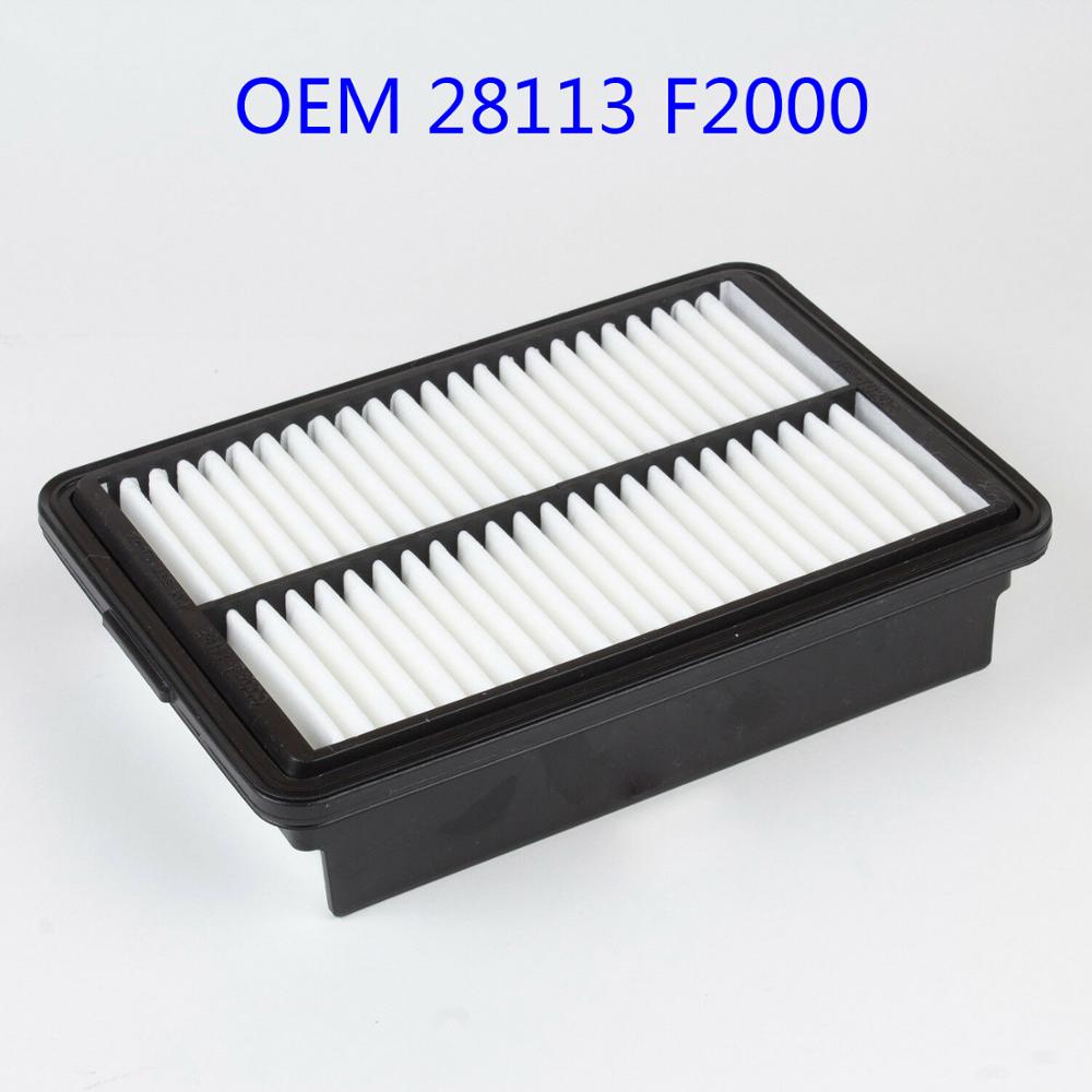 Genuine FOR Hyundai Elantra Air Filter (Engine) OEM 28113F2000, Fits , 18 28113 F2000 28113-F2000