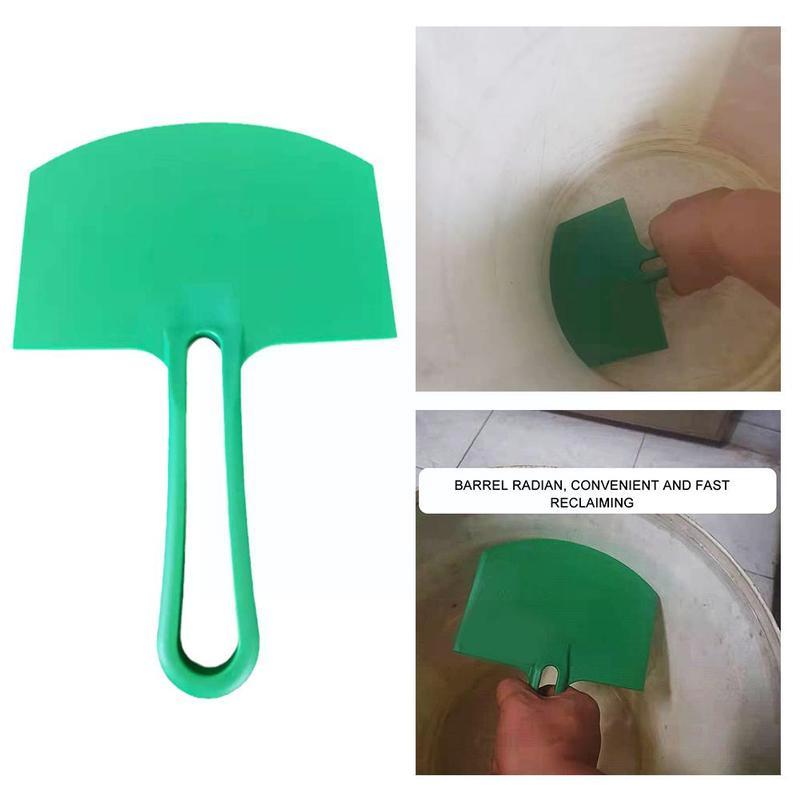 Espátula curvada con mango de plástico hueco, herramienta de vidrio para ventana, decoración de pintura, pala Flexible, hoja de masilla para pared, I8S5, nueva