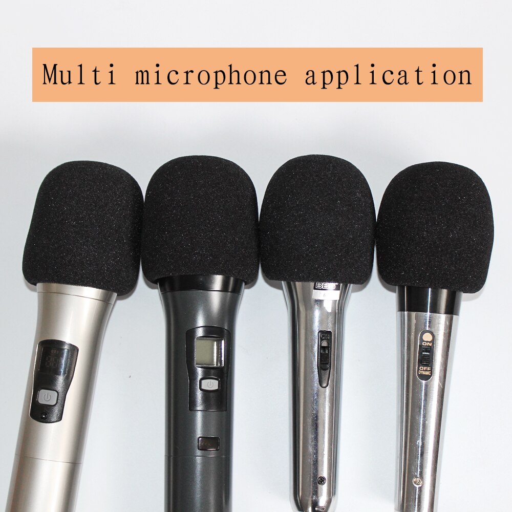 4pcs/lot Microphone cover studio microphone windproof protection cover recording sing home show mic sponge cover