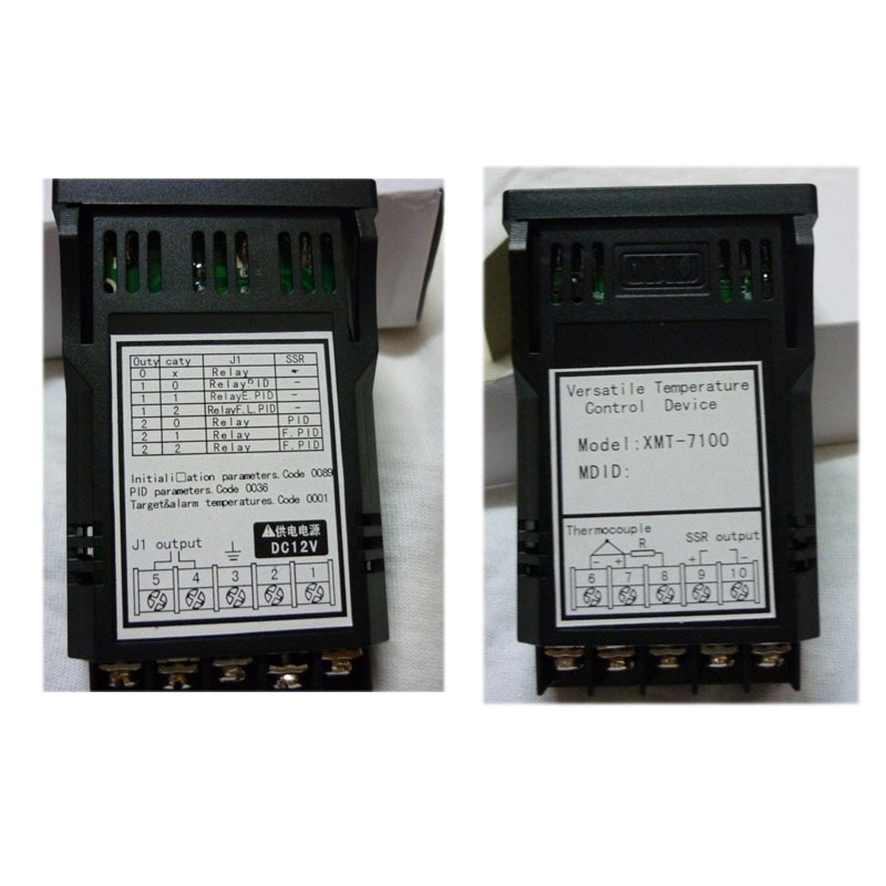 Universal 1/32 DIN Panel XMT 7100 Series Intelligent PID Temperature controller AC/DC85-260V