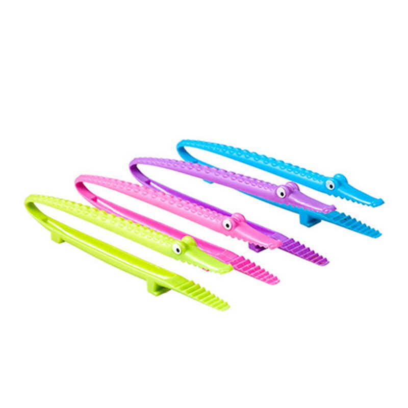 Pince de cuisson Crocodile multifonctionnelle | Mini pince de Barbecue, outils pour légumes et fruits, pain alimentaire, accessoires de cuisine