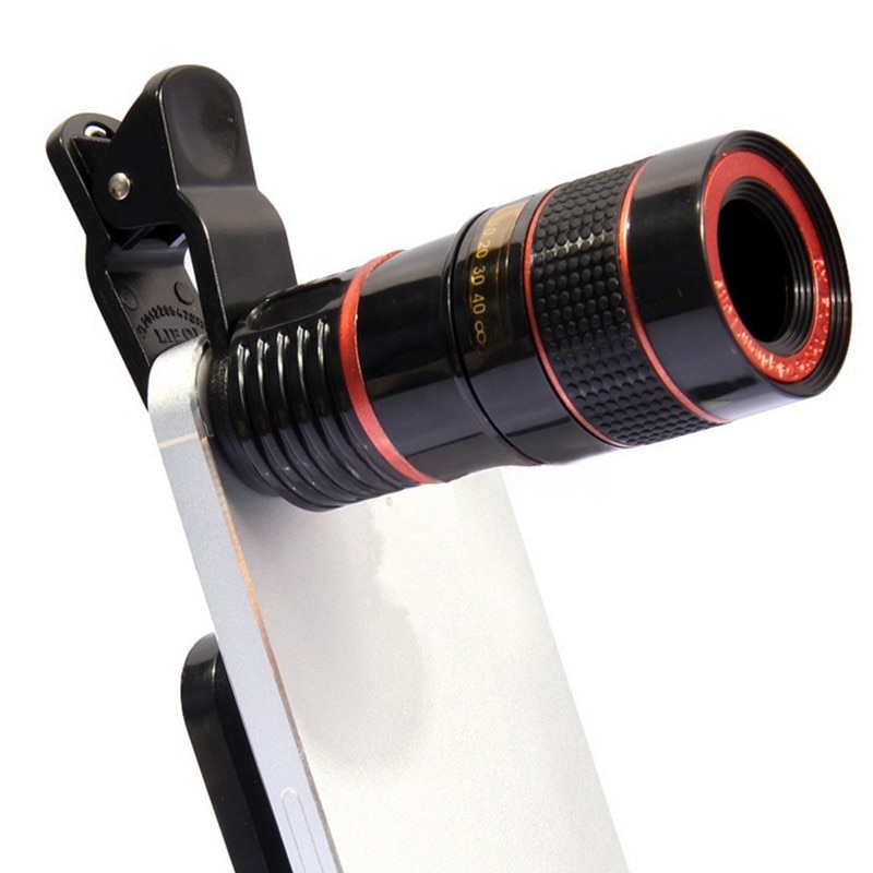 8X Hd Zoom Mobiele Telefoon Vergrootglas Microscoop Digitale Telescoop Camera Lens Voor Mobiele Telefoon Camera Vergrootglas