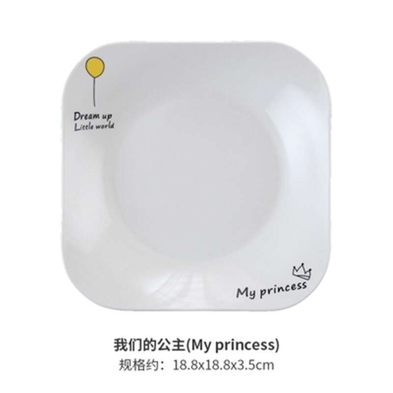 European Vintage Steak Plates Restaurant Breakfast Plate Dinnerware Set Brief Strip Dinner Trays Ceramic Salad Pasta Dishes: Blue