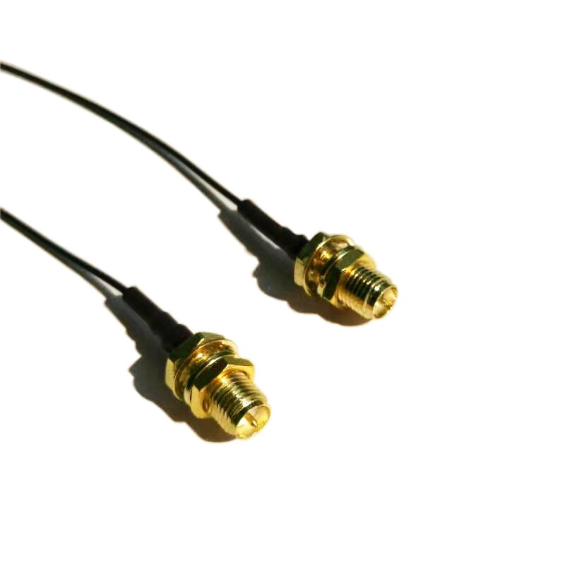 IPEX IPX zu RP-SMA Weibliche RF koax 1,13mm Zopf Kabel für Antennen, Koaxialkabel, Radio, Router Wifi Gerät Modul Instrumente