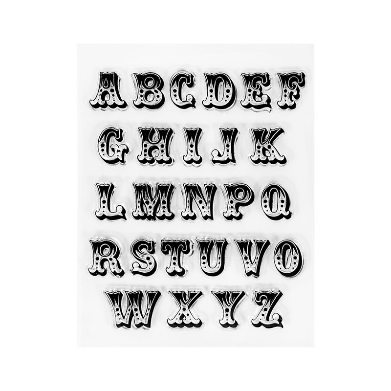 Sello con letras en relieve para decoración de pasteles, utensilios de pastelería para Fondant, Fondant, letras dulces, bricolaje,: B02