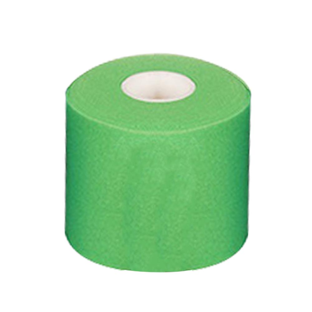 7cm * 27,5 m vendaje de espuma de PU vendaje elástico adhesivo venda de vendaje muscular deportes Underwrap suministros de cinta de Entrenamiento Atlético: Green