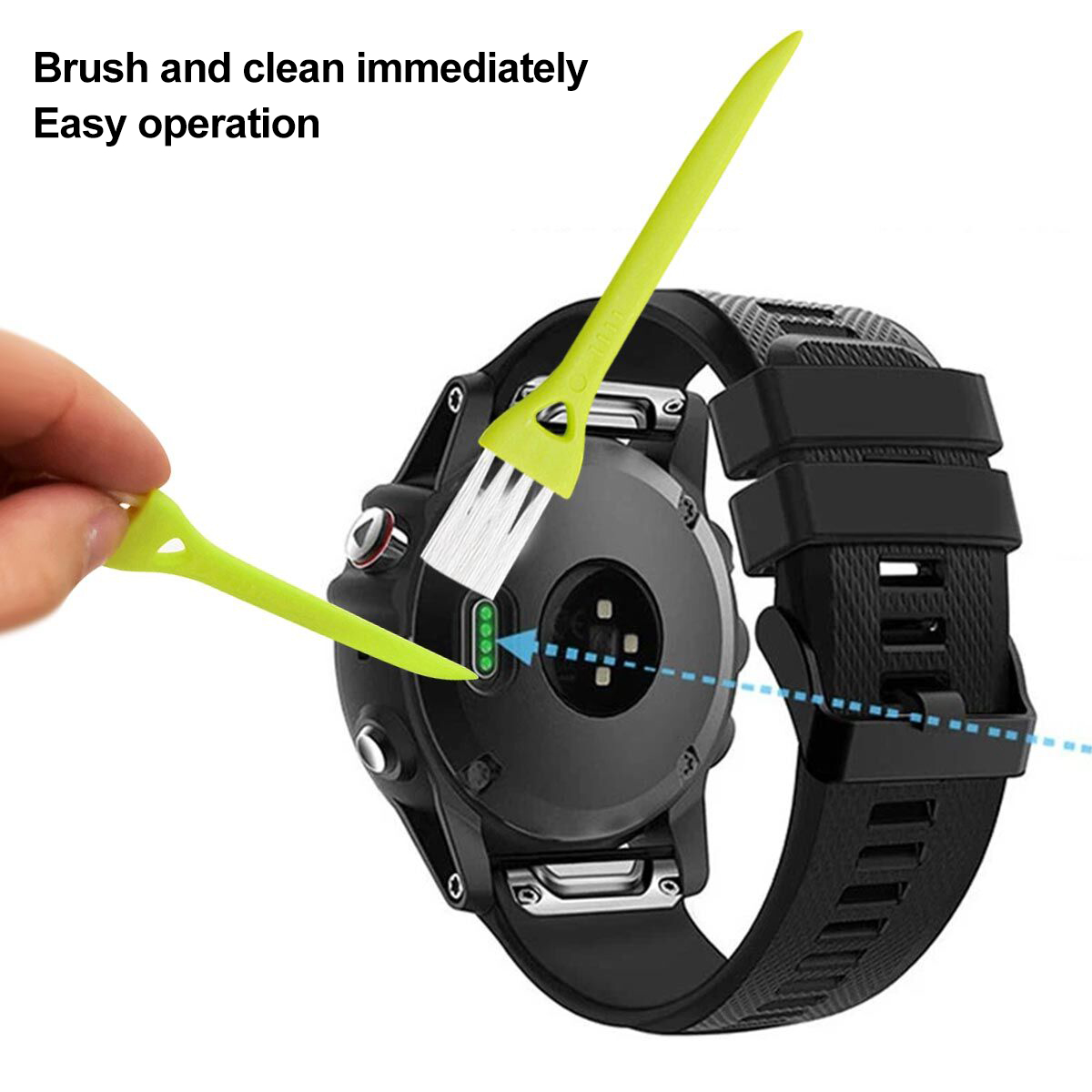 2In1 Type C/Micro Dock Horloge Oplader Adapter voor Garmin Fenix 5 5S 5X6 7 8 Vivoactive 4 3 2 Oplaadconverter voor Garmin Marq2