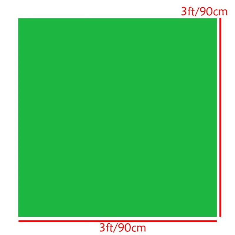 90/100/120/150cm Photography Studio Green Screen Without Stand Chroma Key Background Backdrop Non Woven Photo Booth Backdrop