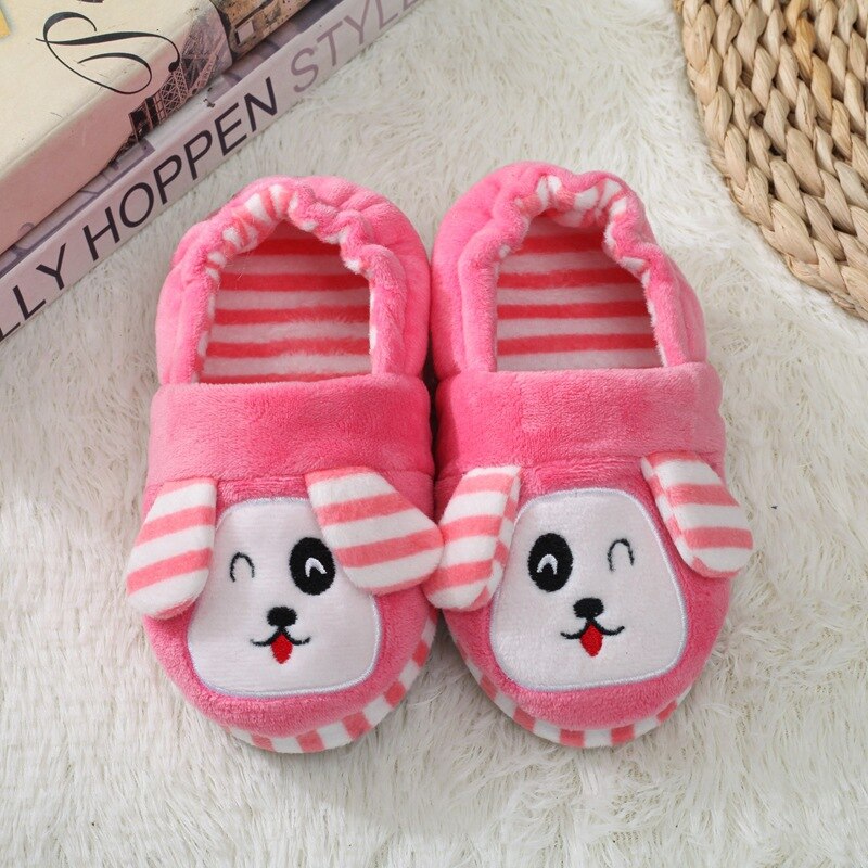 Lemonkid Winter freundlicher Hausschuhe Niedlichen Karikatur Pinguin drinnen Schuhe freundlicher Plüsch Hausschuhe Jungen Mädchen Hause Baumwolle Schuhe 5 Farbe