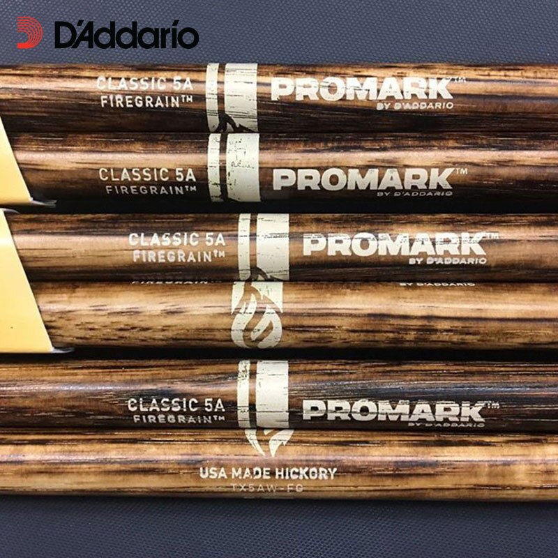 Promark FireGrain Amerikaanse Hickory Drumsticks-Klassieke of Vooruit/Rebound Geselecteerd Balans Systeem 5A/5B/7A, made in USA