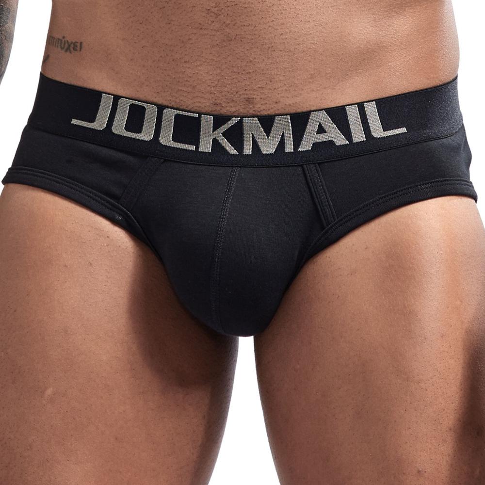 JOCKMAIL Men Briefs Underwear Men&#39;s Sexy Breathable Underpants Cottonl Comfortable Mens Underwear Shorts Cueca Gay Male Panties