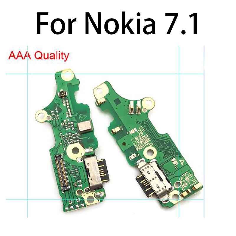 Type-C USB Charging Port For Nokia 6 7 plus 5.1 6.1 7.1 8.1 Plus X5 X6 X7 5.3 3.2 Dock Connector Flex Cable Board Ribbon: Nokia 7.1 Copy